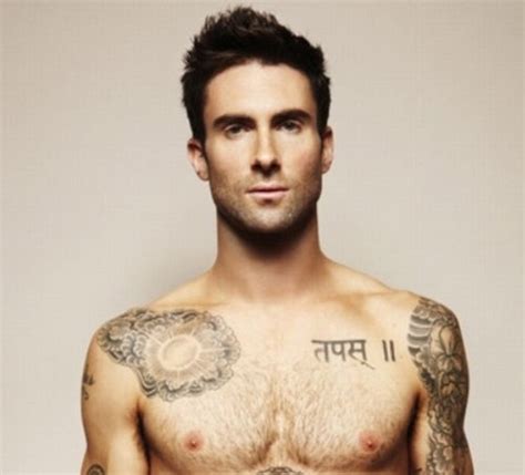 adam levine nude photoshoot|Adam Levine: Naked and tattooed in Cosmo .